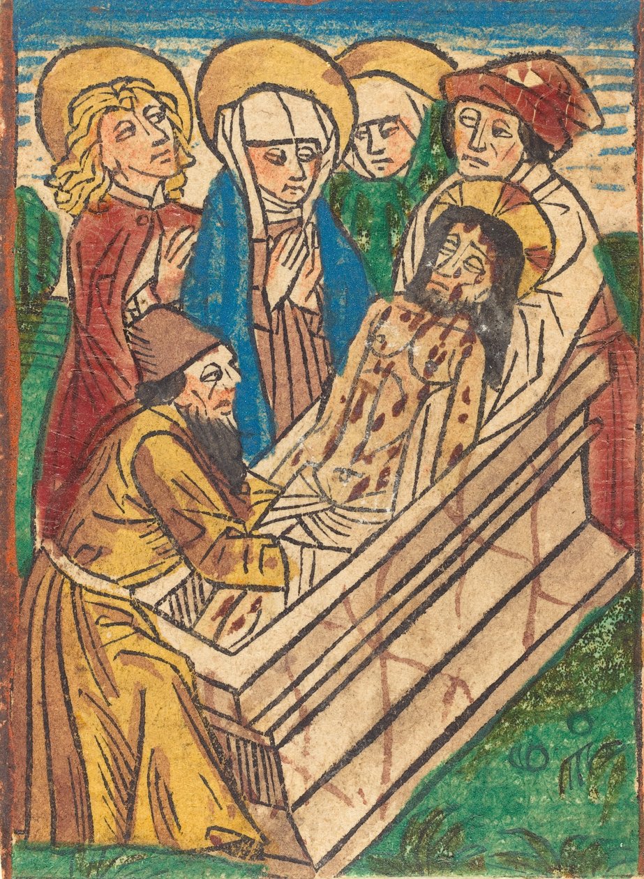 The Entombment, 约1490年。 作者 不明