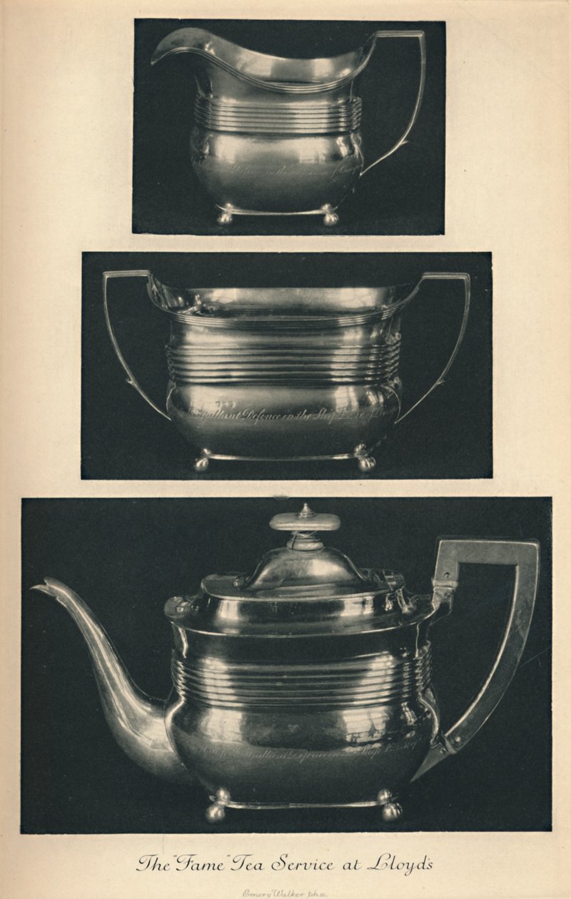 劳埃德（Lloyds）的名望茶服务公司，c1804，1928年 作者 不明