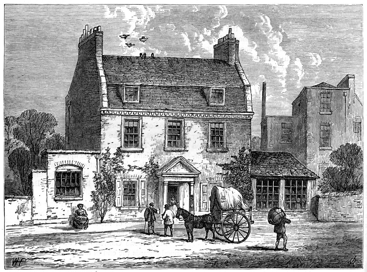 The Farthing Pie House，伦敦，1820年，1891年 作者 不明