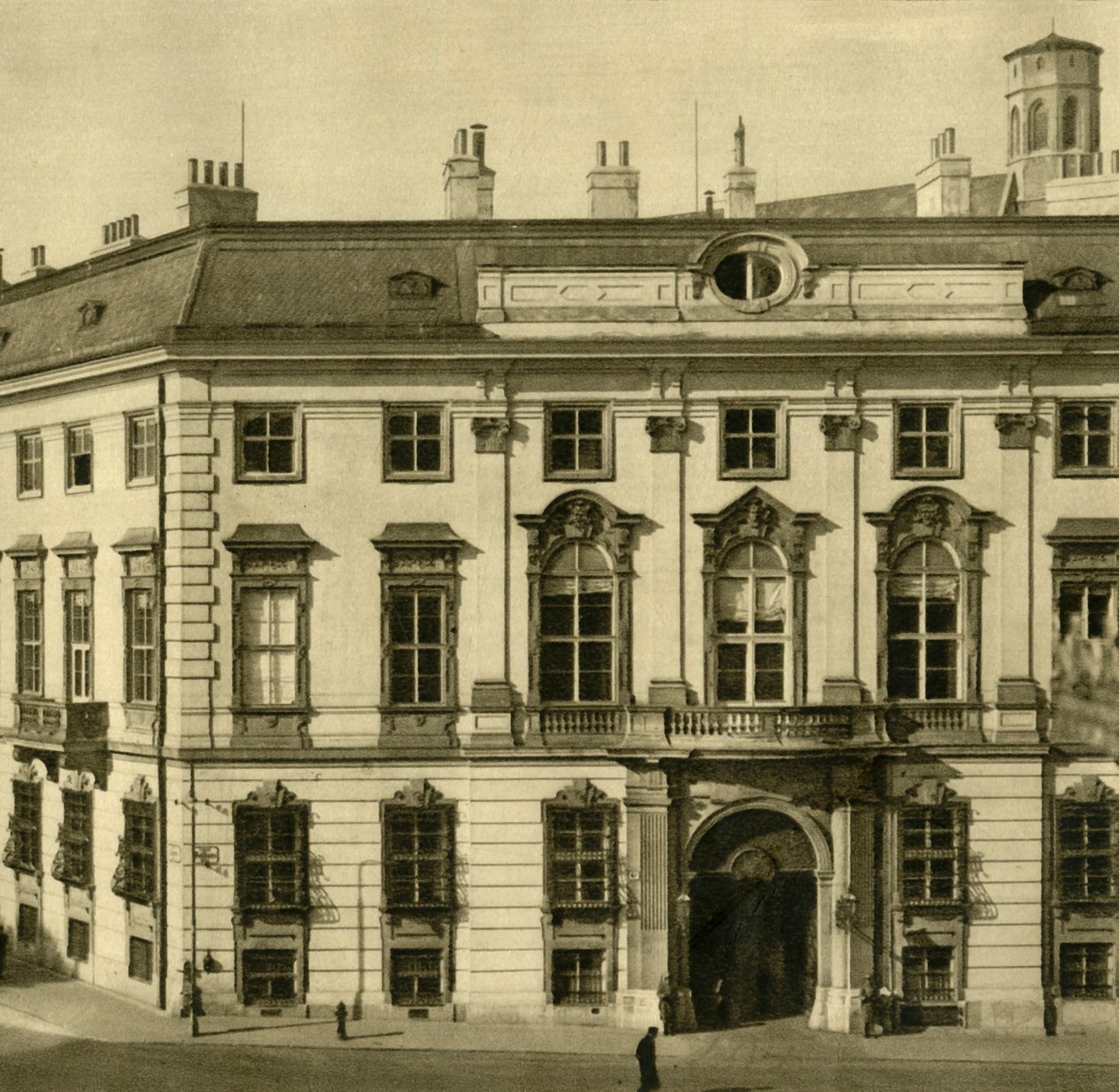 联邦总理府，奥地利维也纳，Ballhausplatz，建于1935年。 作者 不明