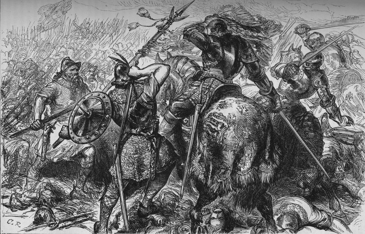 1547年9月10日于公元1880年在小指争夺标准 作者 不明