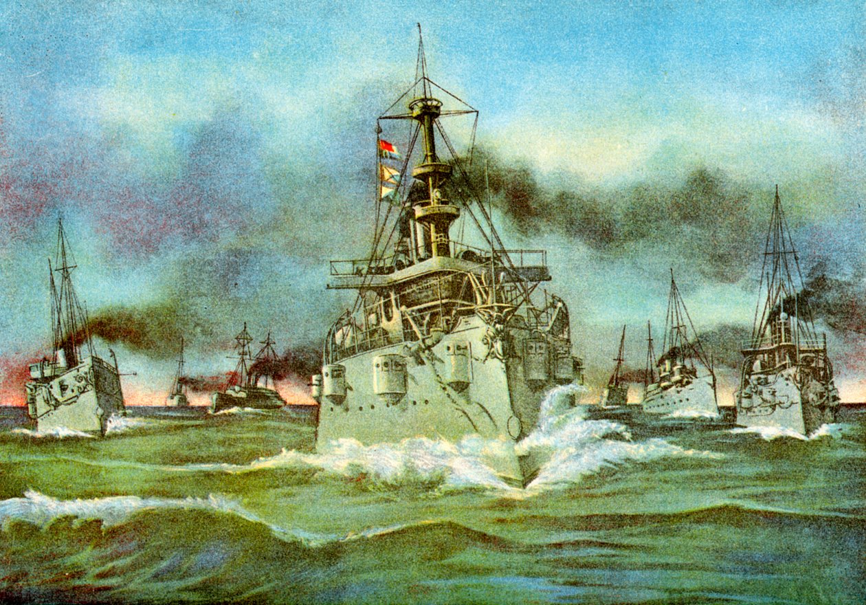 飞行中队，美西战争，1898年 作者 不明