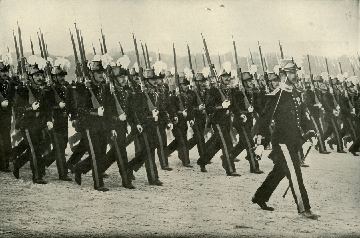 法国陆军陆战队参谋长，1919年。 作者 不明