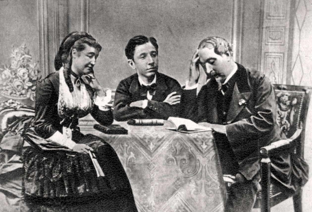流亡的法国皇室，肯特郡奇斯尔赫斯特，1871-1873年 作者 不明