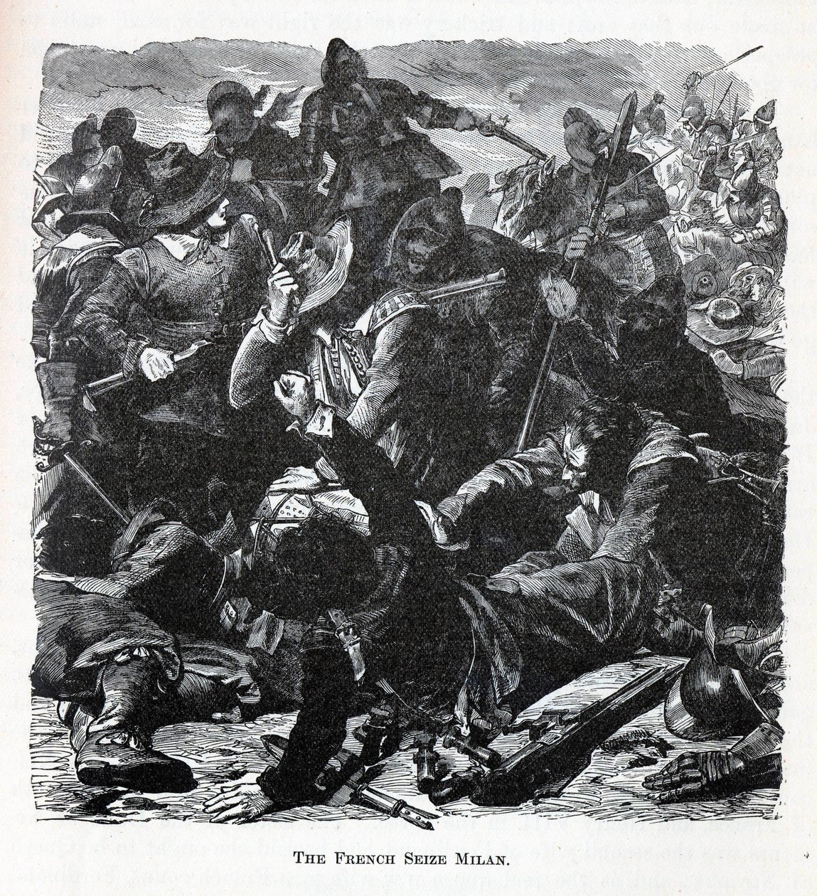 1882年，法国占领米兰市 作者 不明