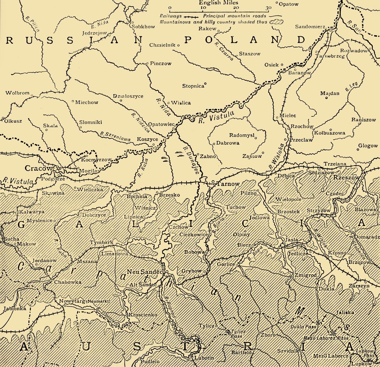 加利西亚战役，第一次世界大战，c1915，c1920。 作者 不明