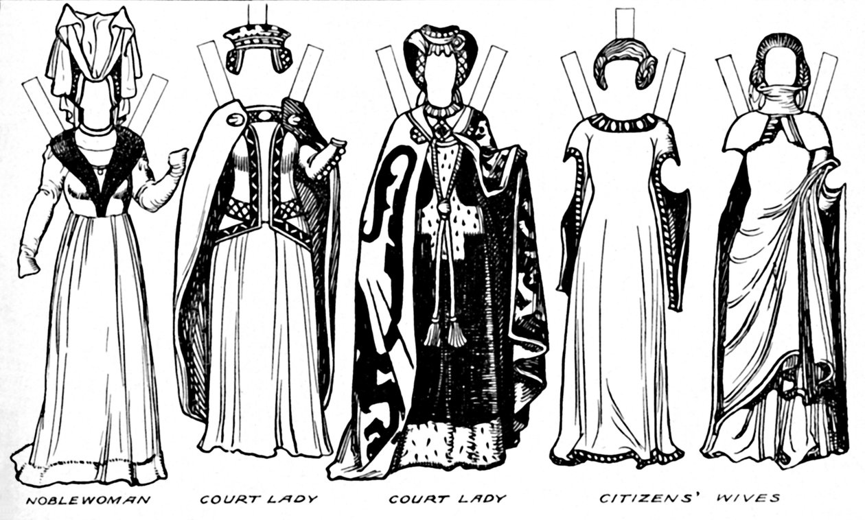 服装画廊：第二和第三爱德华兹时代，c1934 作者 不明