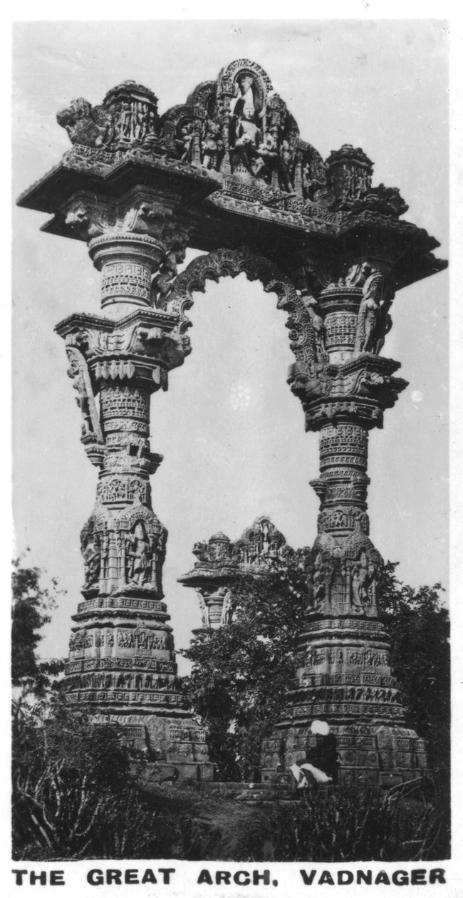大拱门，瓦格纳加尔，古吉拉特邦，印度，c1925年 作者 不明