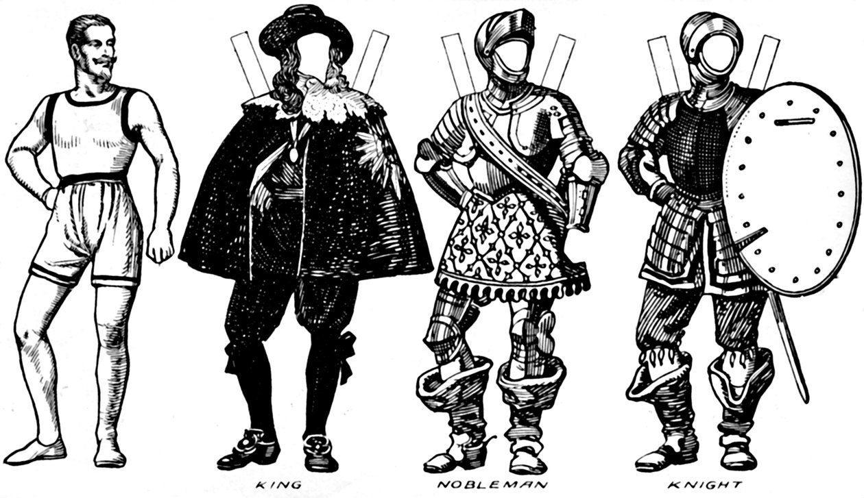 历史服装大画廊：查尔斯·史密斯（Charles The Firsts Time）的某些服饰，c1934年 作者 不明