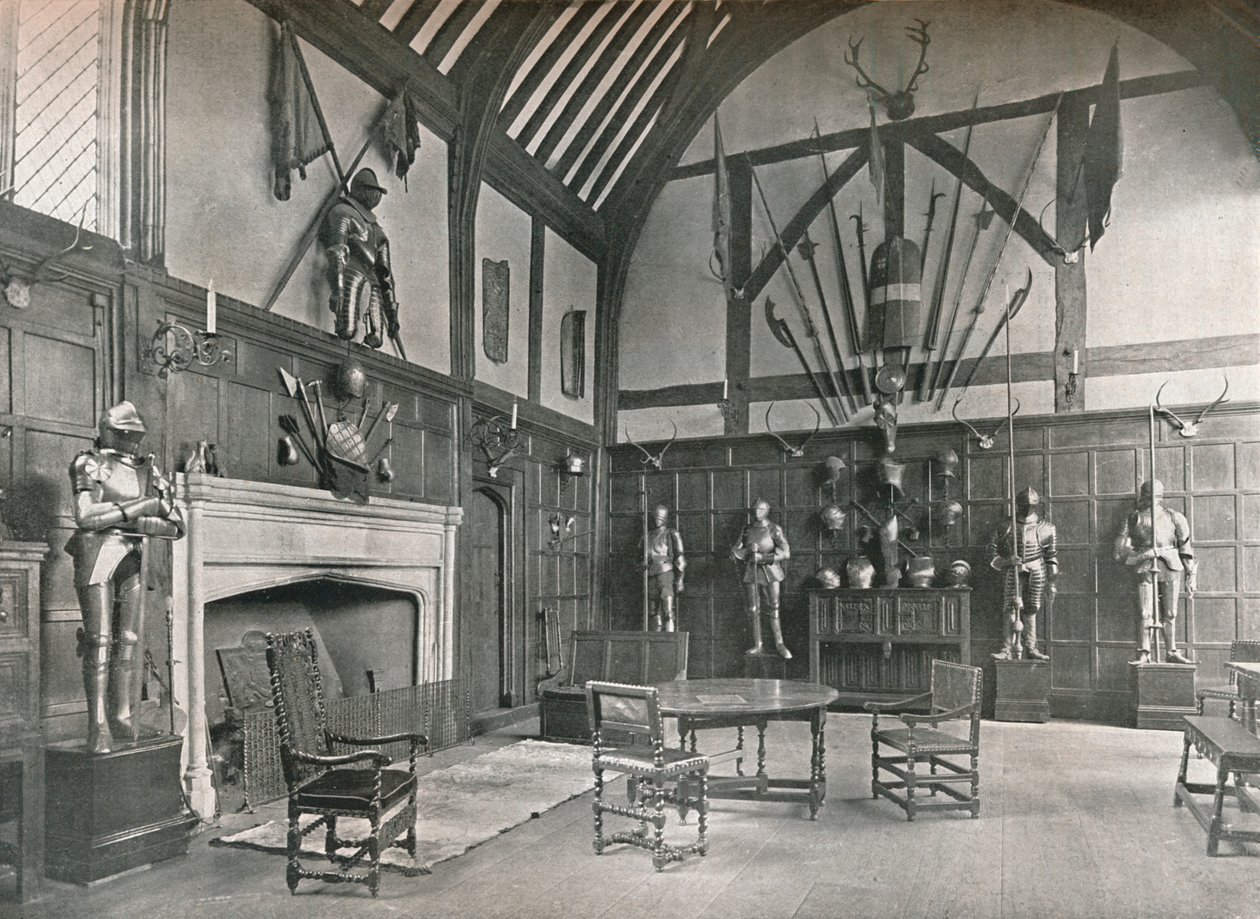 Ockwells庄园大厅，1905年 作者 不明