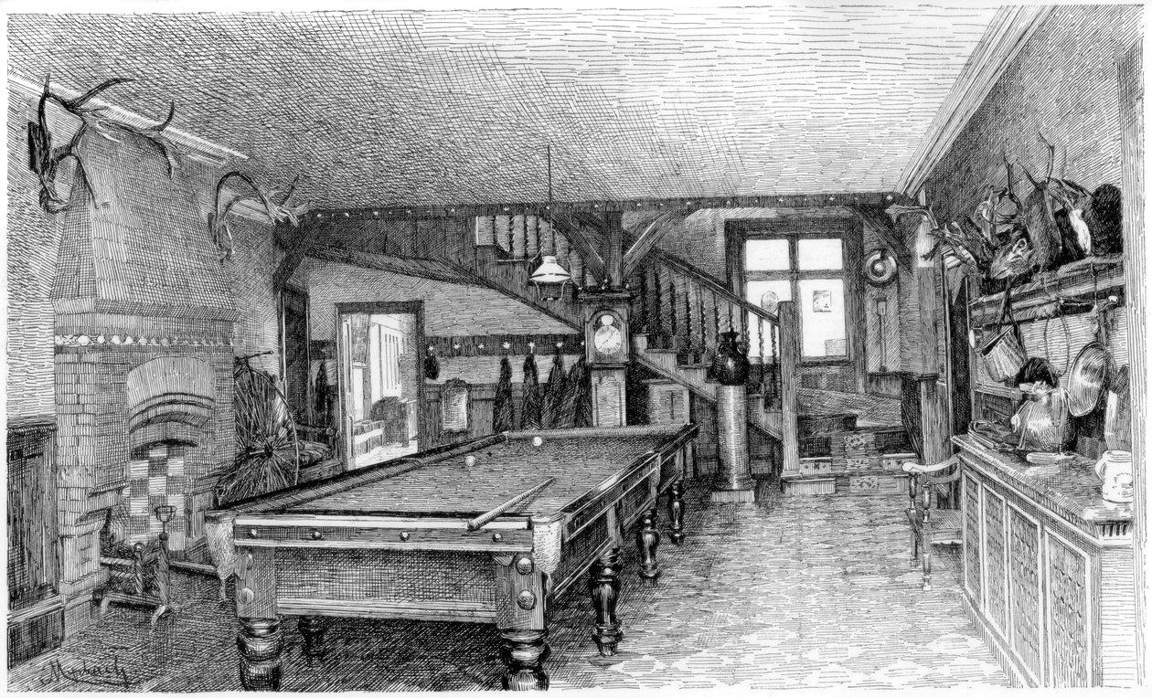 西尔弗贝克大厅（C1880-1882） 作者 不明