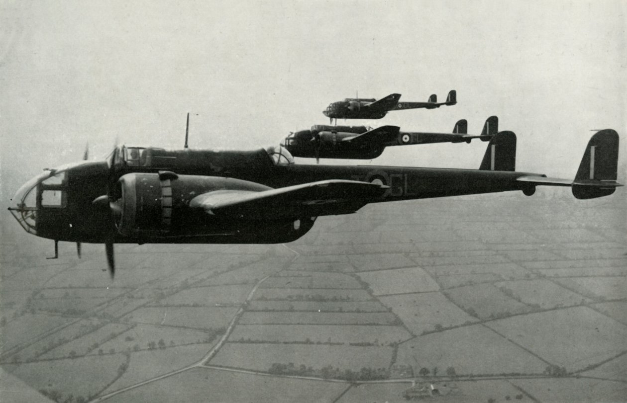 汉德利·佩奇·汉普登（Handley Page Hampden），1941年。 作者 不明