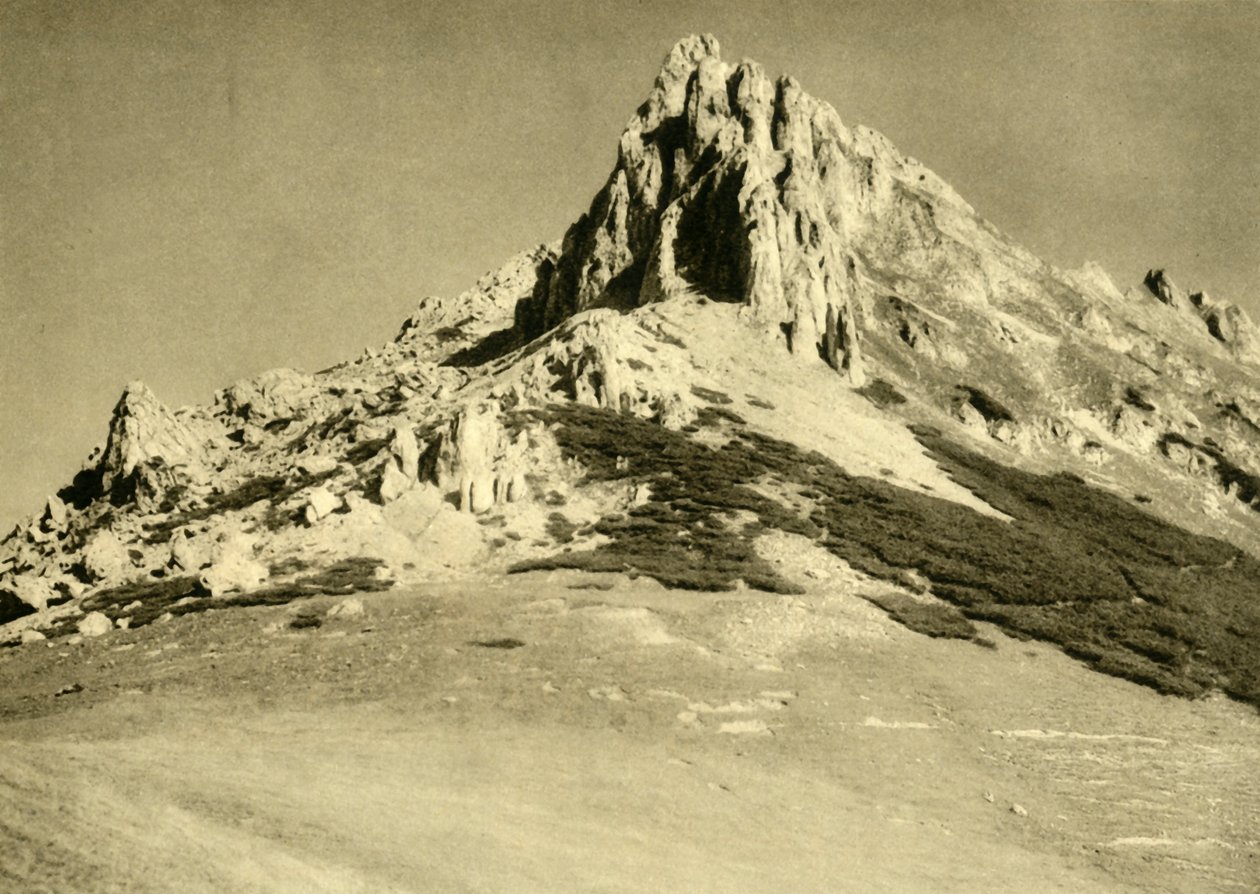 奥地利施蒂里亚州Hochschwab山脉，建于1935年。 作者 不明