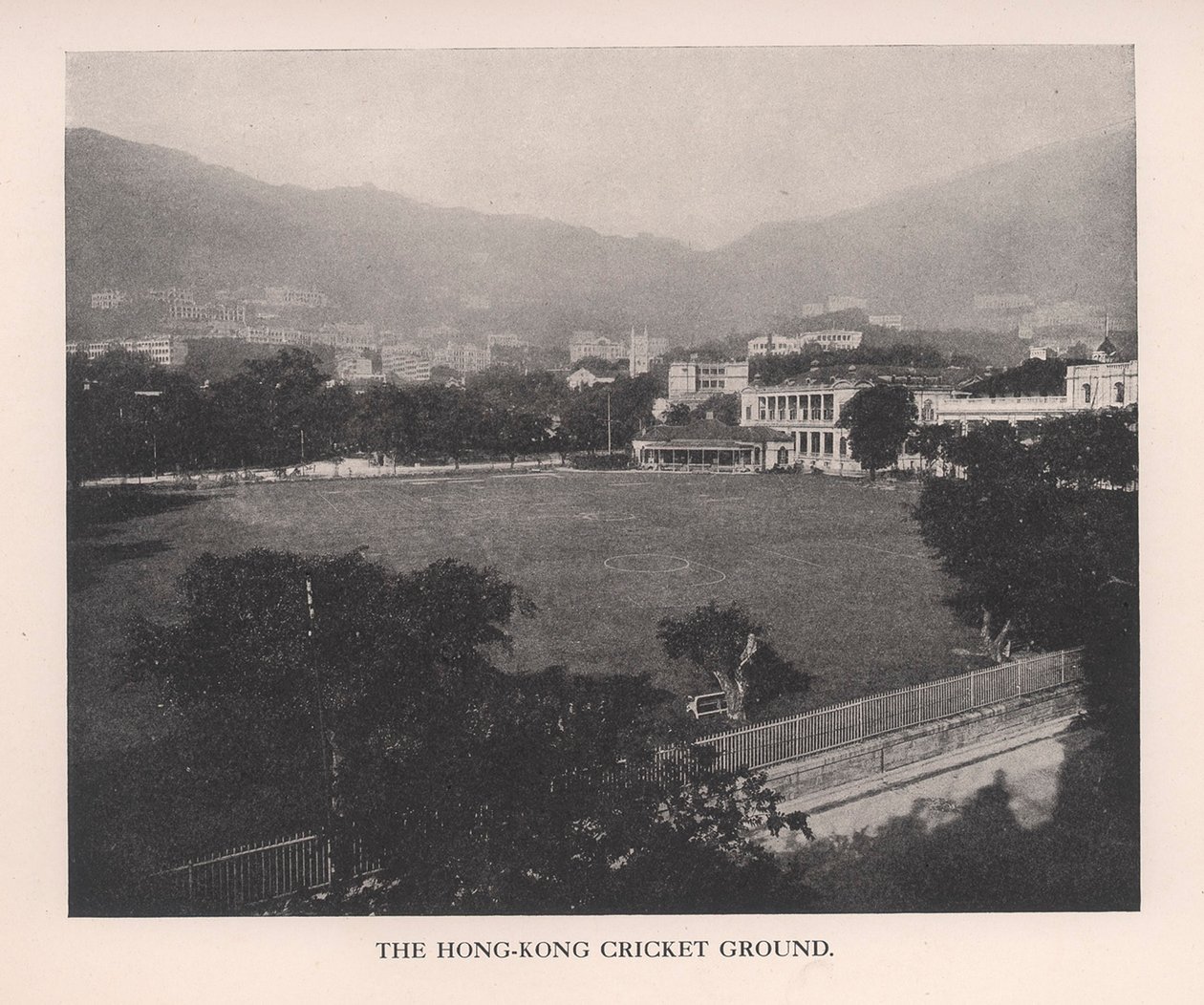 香港板球场，1912年。 作者 不明