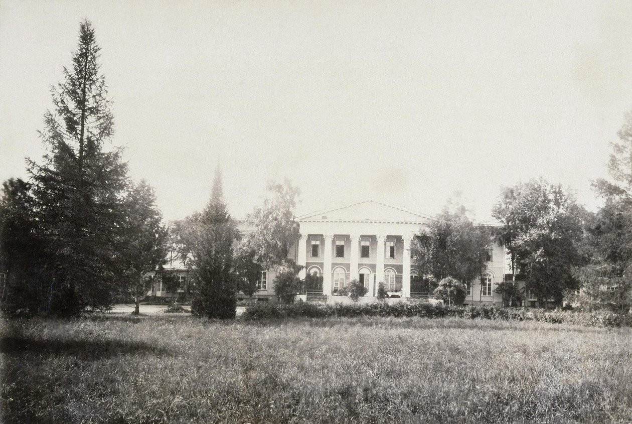 Levashovs Estate Osinovaya Roshcha的房屋，1885年 作者 不明