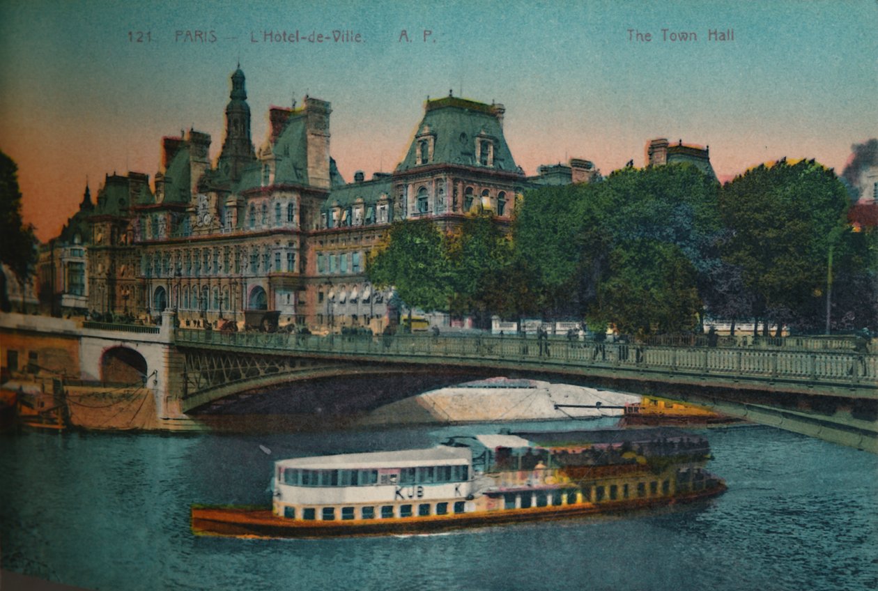 巴黎维尔酒店（Hôtelde Ville），约1920年 作者 不明