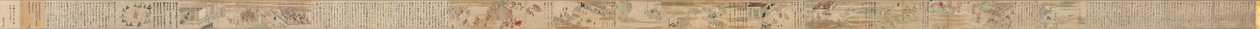 柚子忍法学校的插图奇妙起源柚子忍法学校Engi Emaki，1300年代。 作者 不明