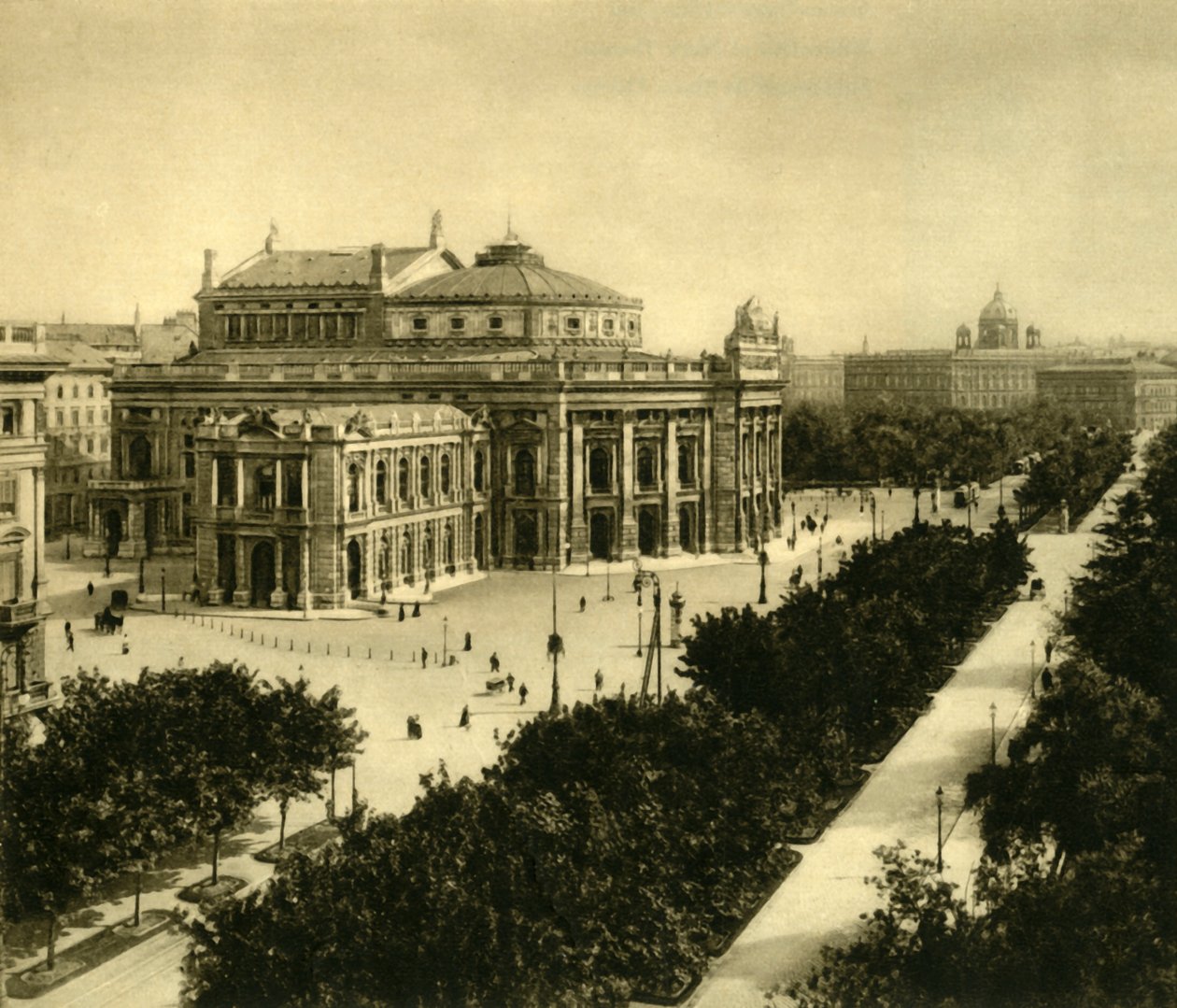 奥地利维也纳皇家法院剧院，建于1935年。 作者 不明