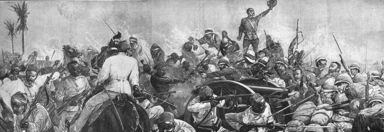1882年在阿拉比·帕夏（Arabi Pasha）领导下的暴动：1901年9月13日，泰勒·基比尔战役。 作者 不明