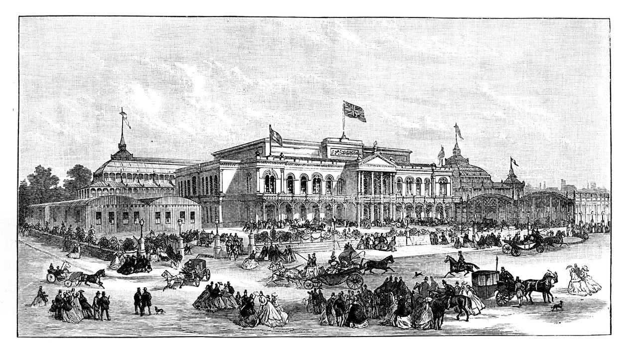 国际展览会，爱尔兰都柏林，1865年 作者 不明