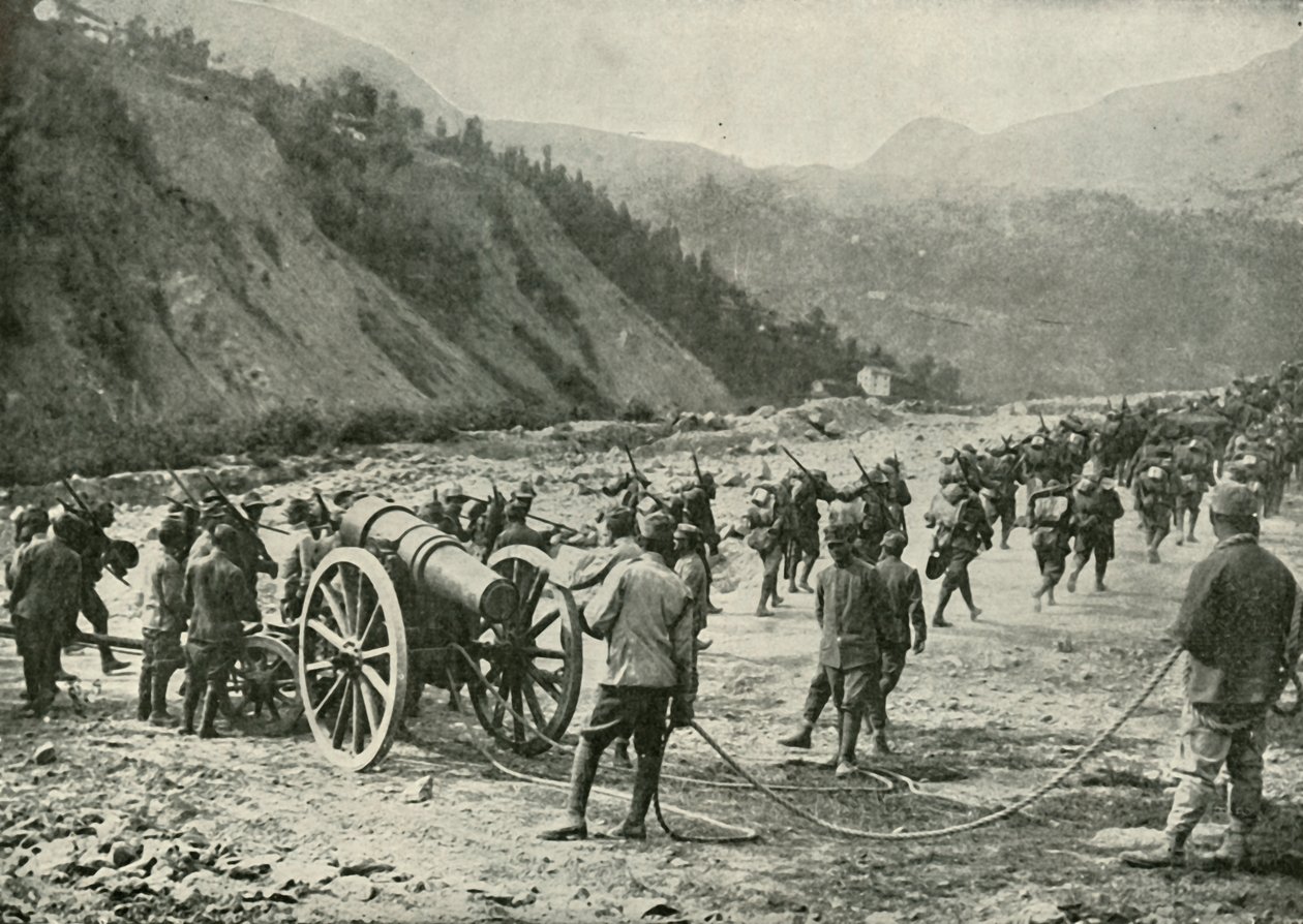 1919年3月的意大利军队。 作者 不明