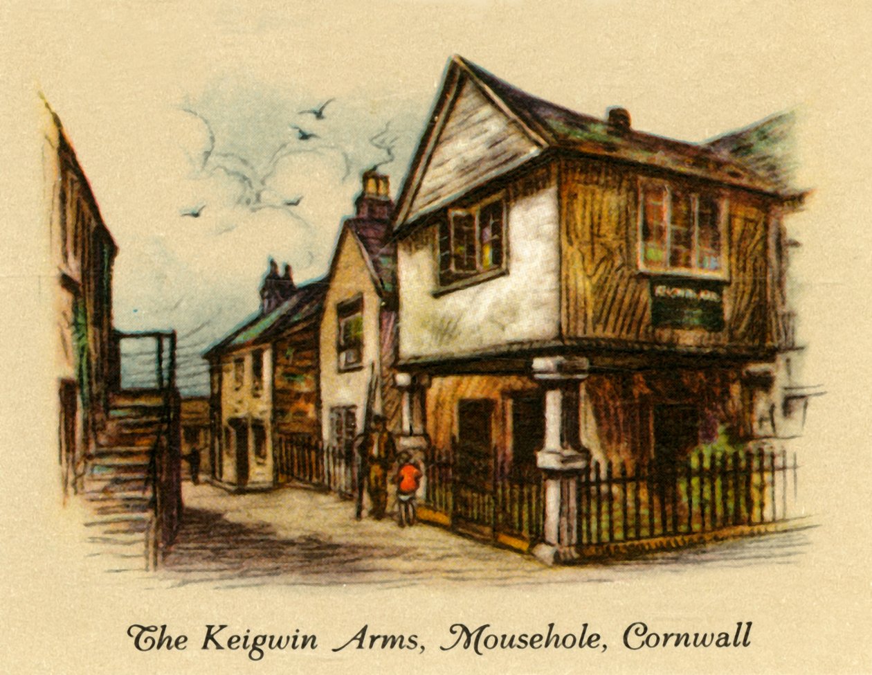 Keigwin Arms，老鼠洞，康沃尔，1936年。 作者 不明