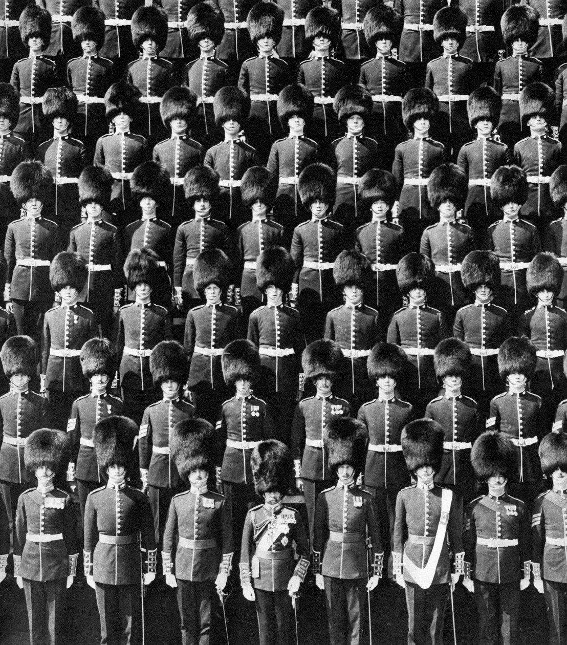 国王和他的警卫队，1935年 作者 不明