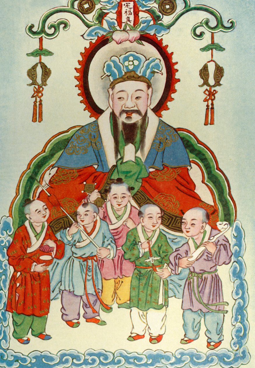 厨神》，1922年。 作者 不明