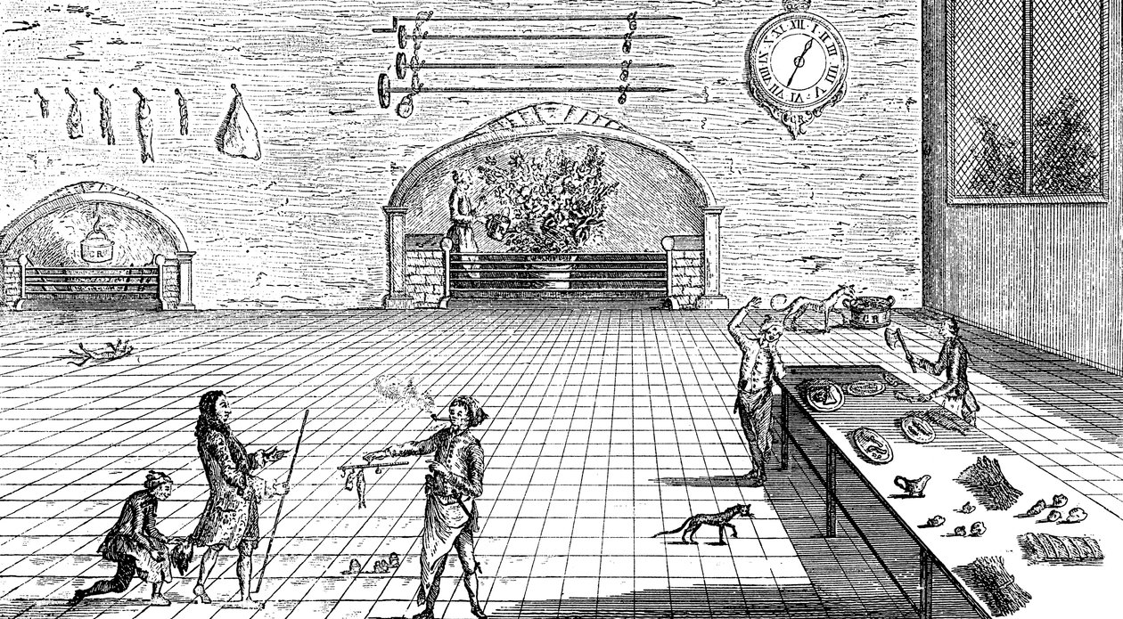 变身的厨房，1762年 作者 不明