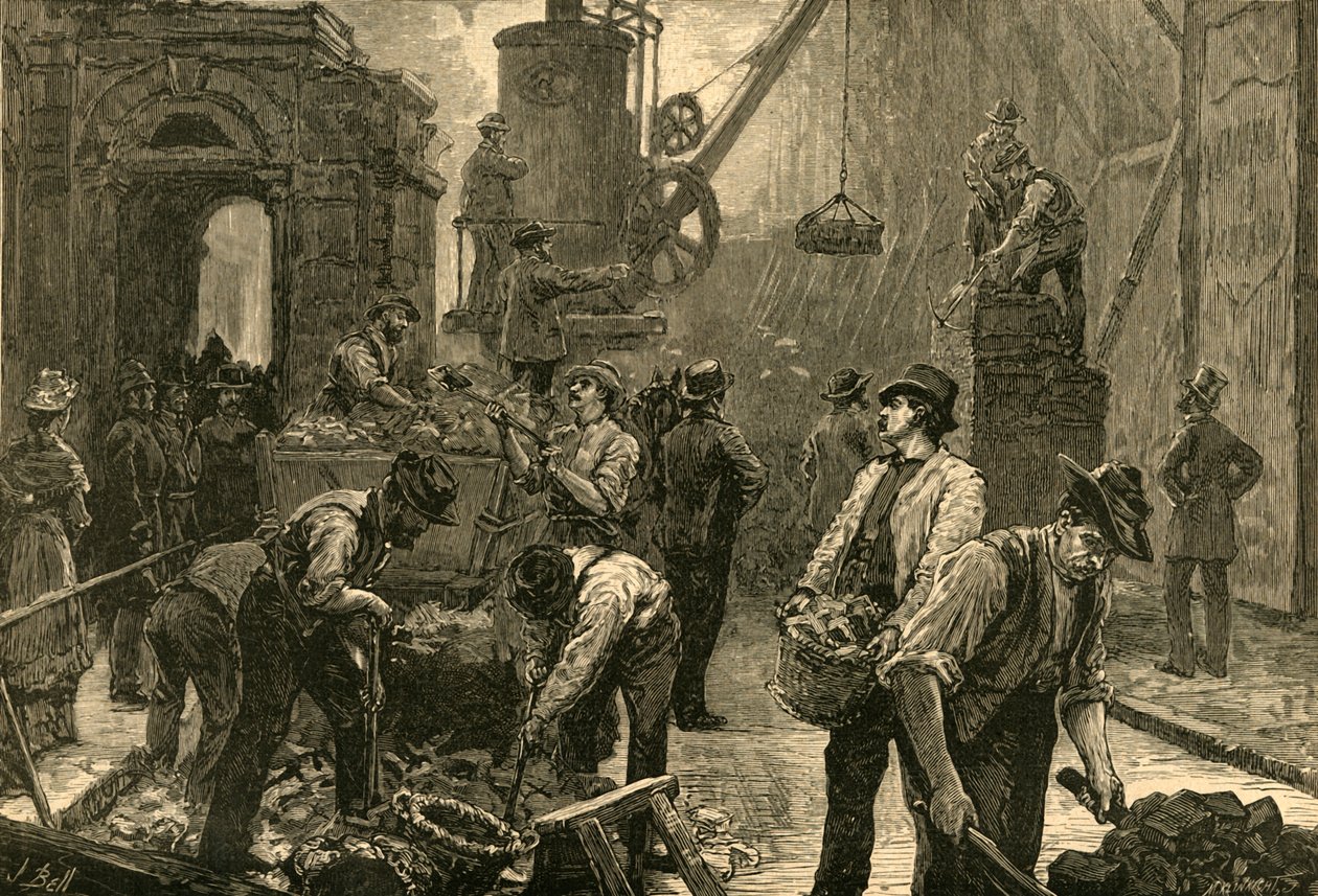 最后的圣殿酒吧（Temple Bar），1877年，1897年。 作者 不明