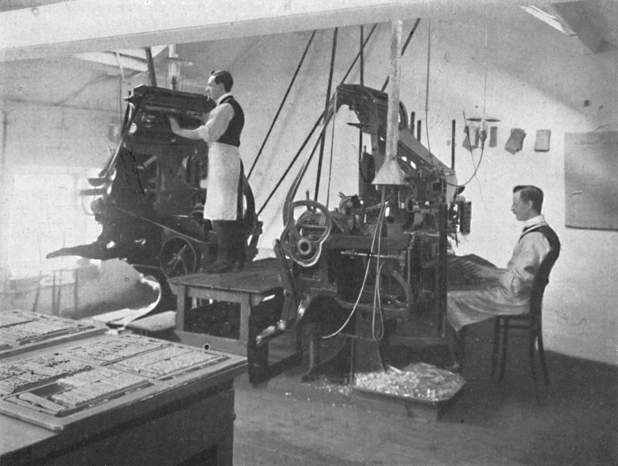 印刷版，1916年 作者 不明