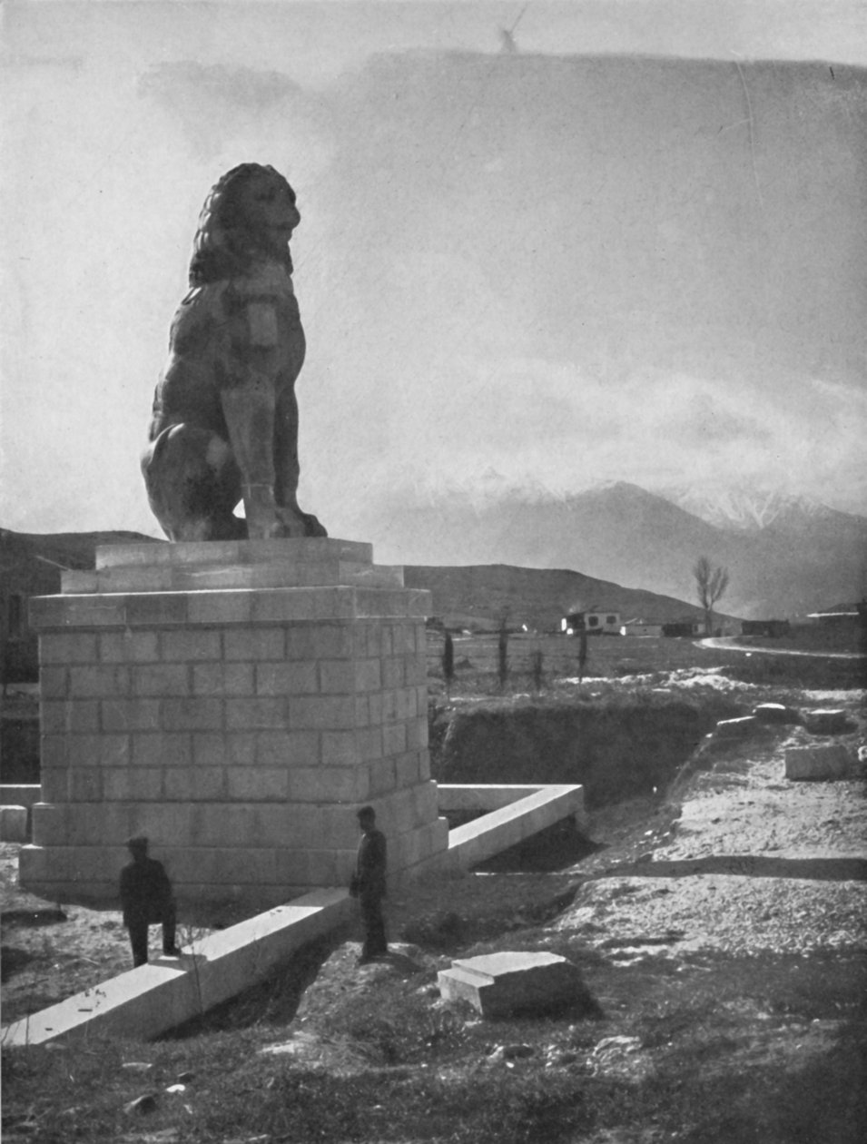 夏洛尼亚狮子，雅典卫城和帕纳苏斯山，1913年 作者 不明