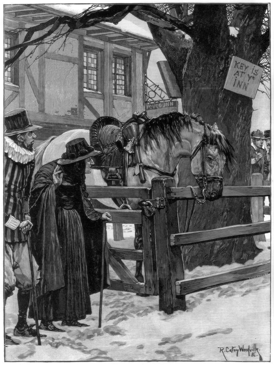 失落的骑兵马，1887年 作者 不明