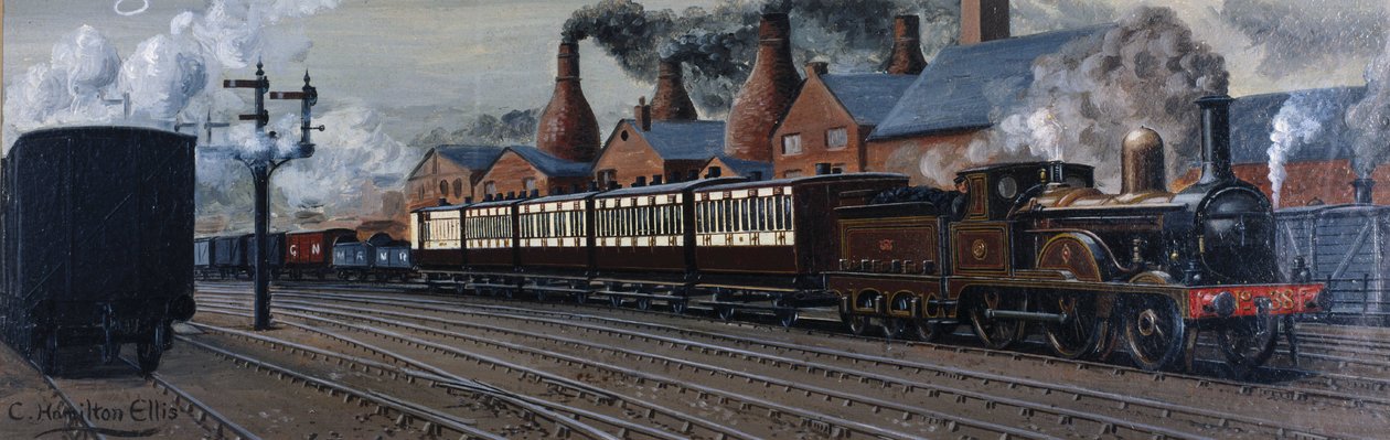 The Manchester Express near Stoke-on-Trent 作者 不明