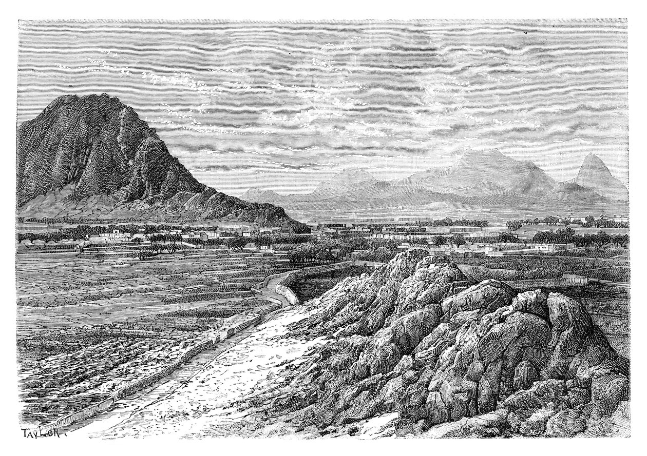 1895年，阿富汗坎大哈北部的玛莎山口 作者 不明