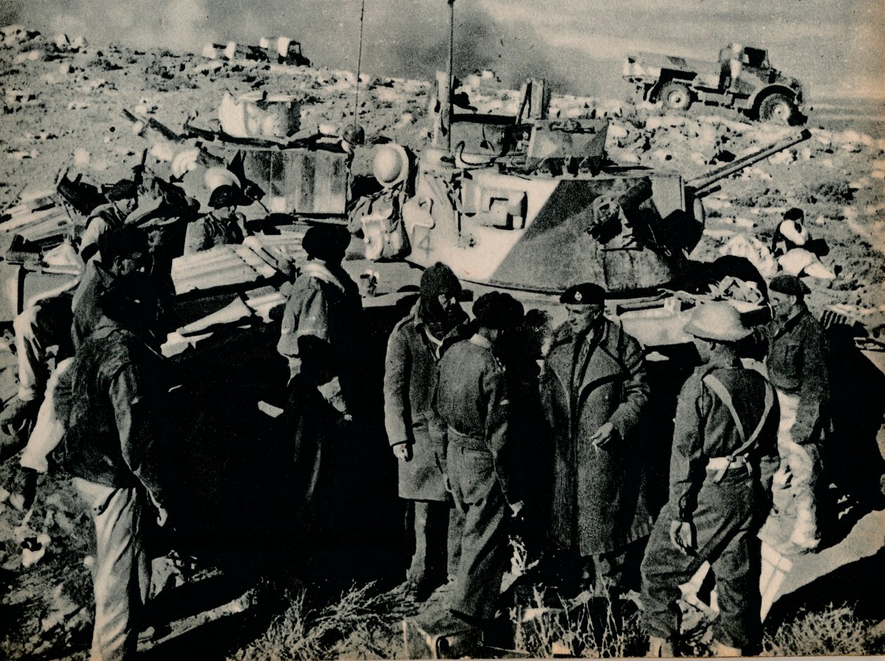 埃尔杜达会议。 11月26日，特布鲁克驻军占领了1941年至1944年的埃尔杜达 作者 不明