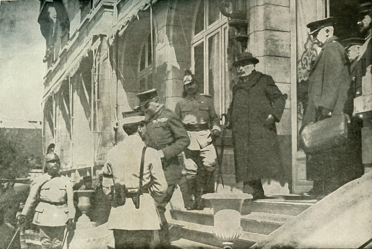1915年，1919年英法战争部长会议。 作者 不明
