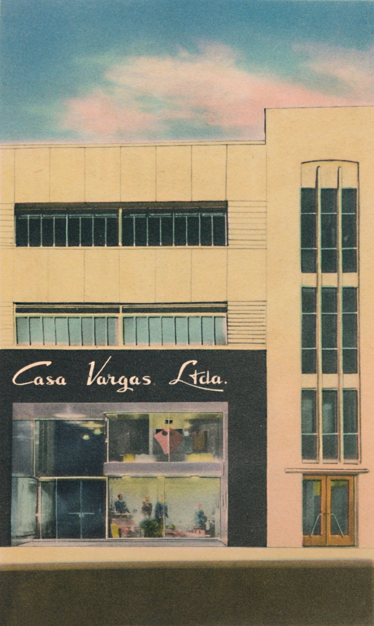 现代百货商店Casa Vargas Ltda。，巴兰基亚，c1940年代 作者 不明