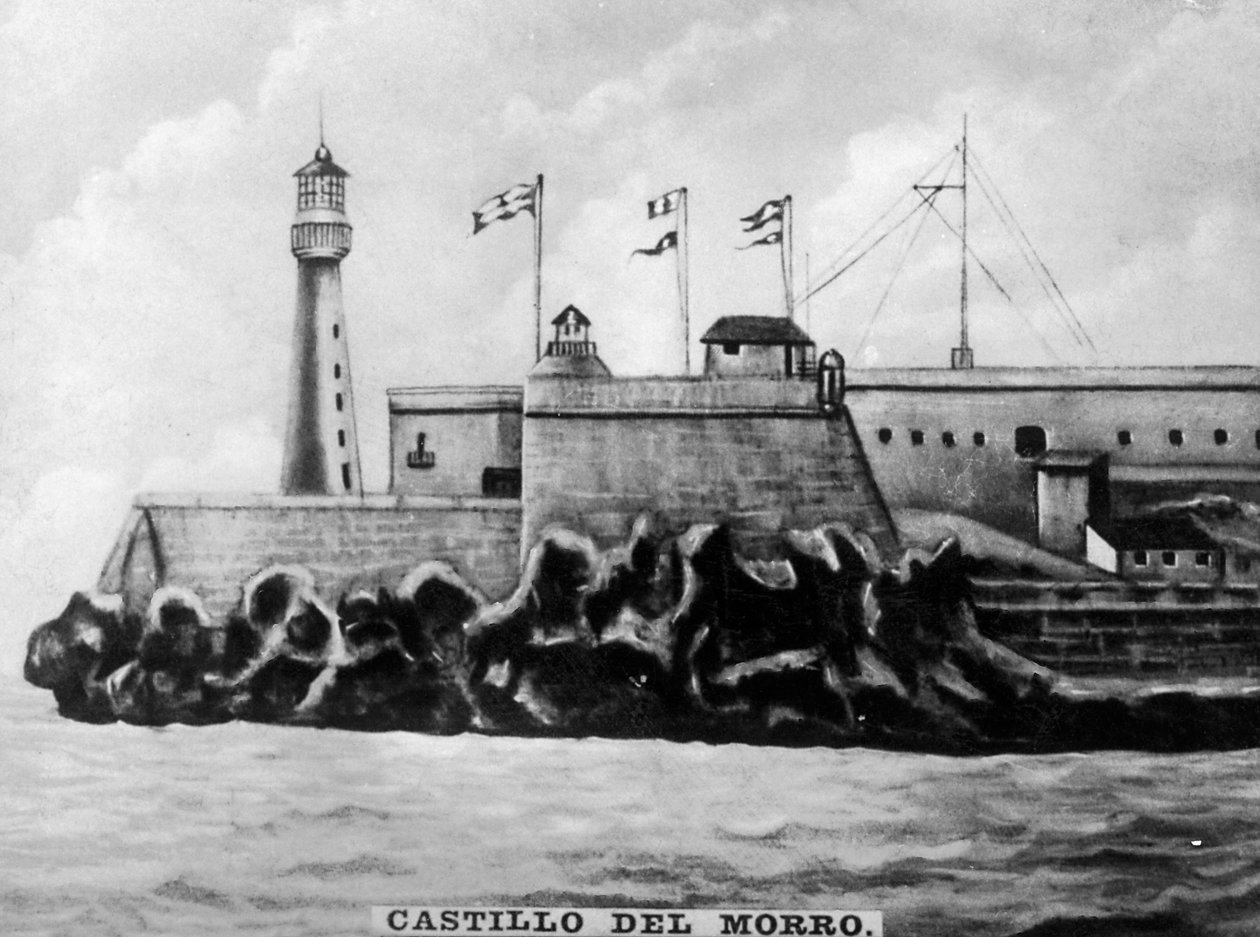 莫罗城堡（Morro Castle），1587年，1920年代 作者 不明