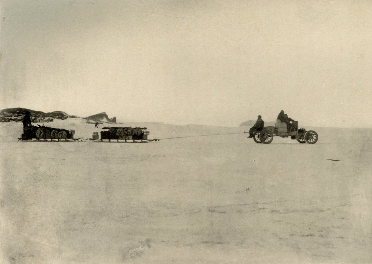 1909年的汽车运输仓库 作者 不明