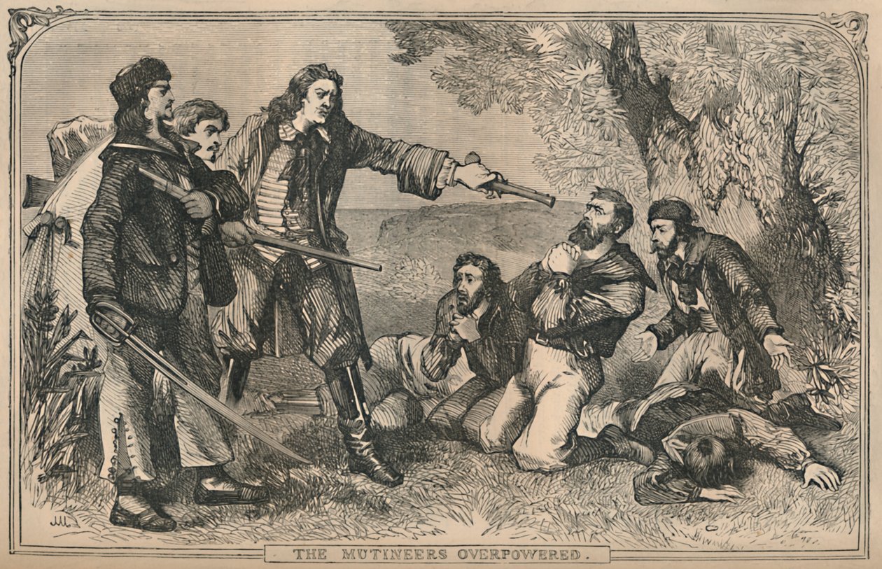 叛变者（Mutineers Overpowered），c1870 作者 不明