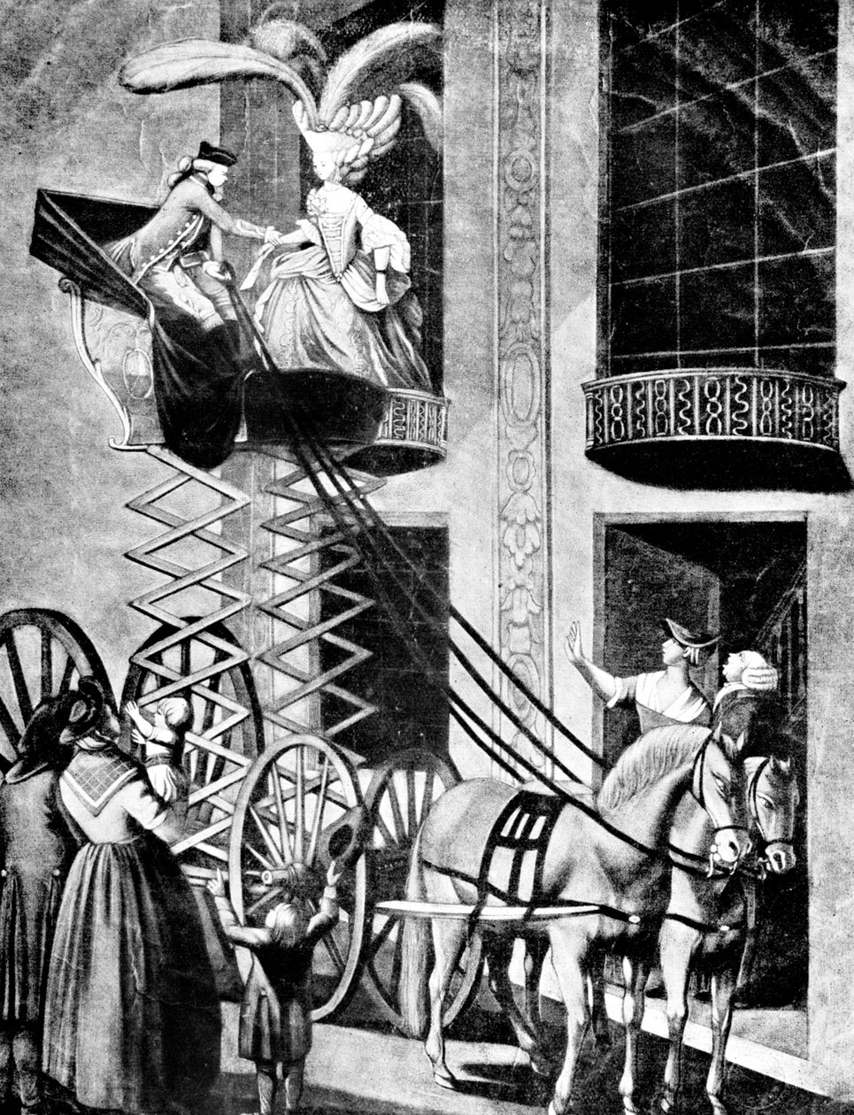 新型辉腾，1776年 作者 不明