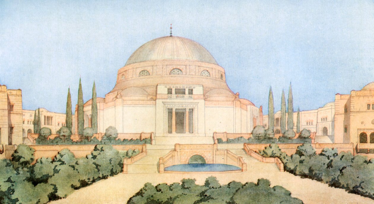 新大学，以色列耶路撒冷，1926年 作者 不明