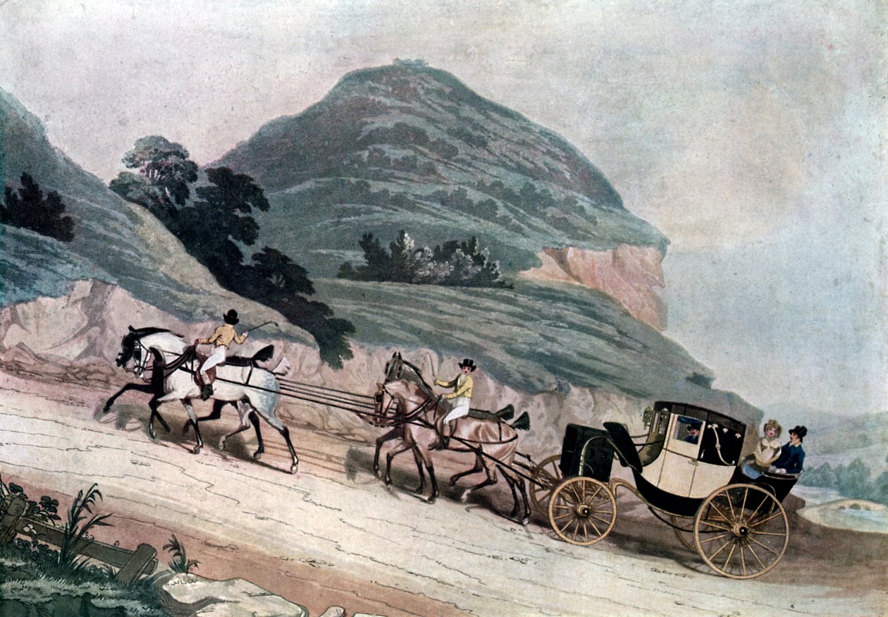 新当选的国会议员，在通往下议院的路上，1835年，c1920年 作者 不明