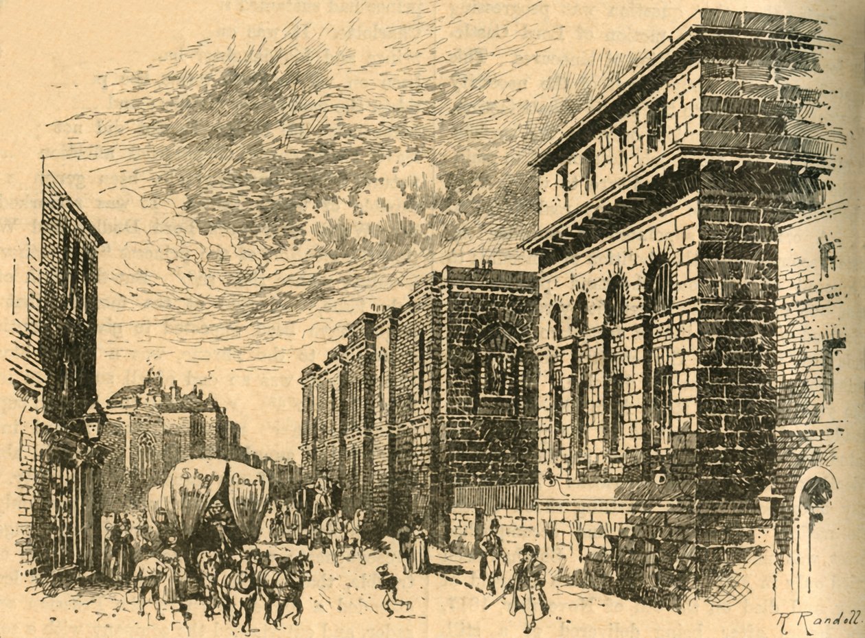 伦敦，老百利，19世纪初c1890。 作者 不明