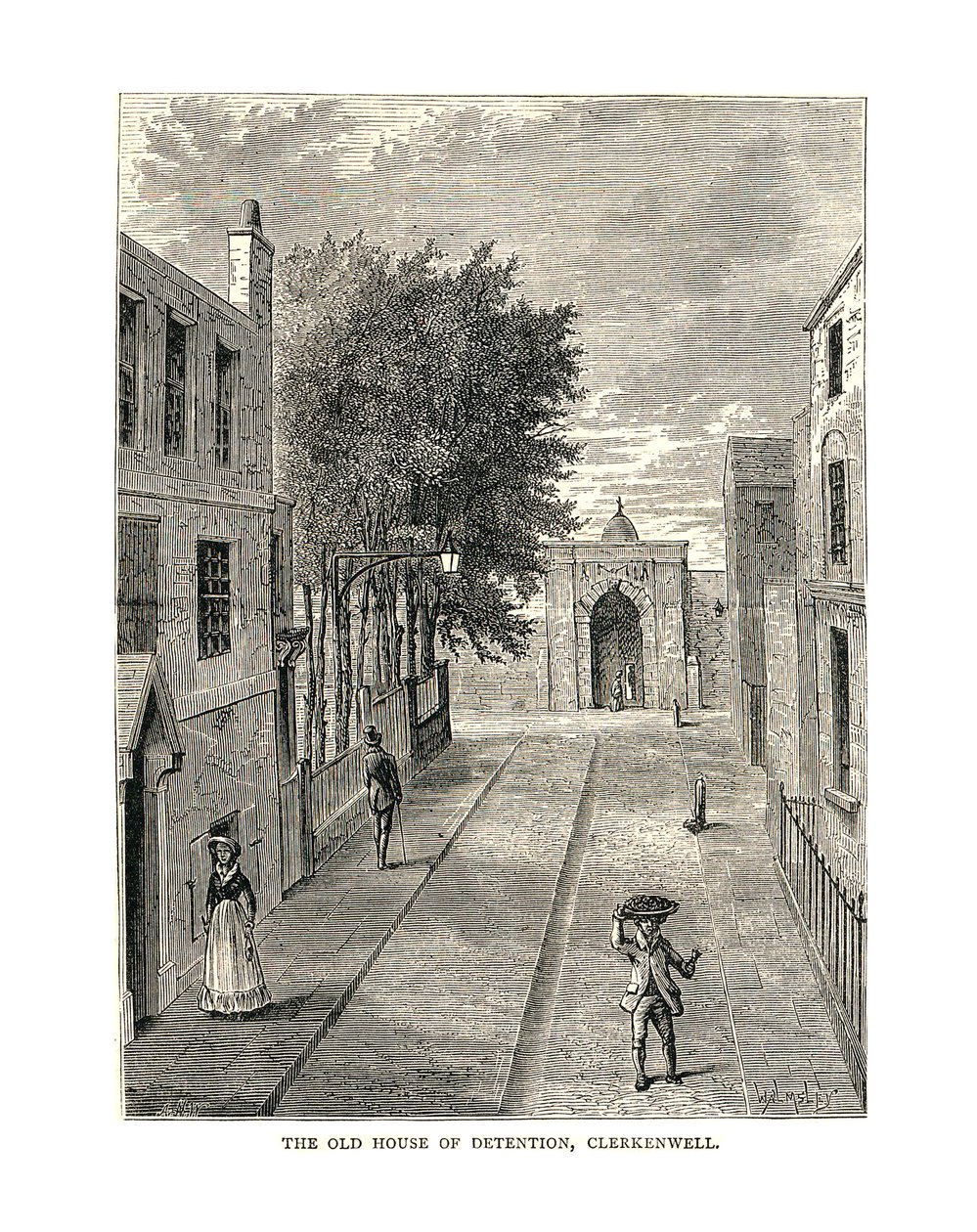 旧拘留所，1878年 作者 不明