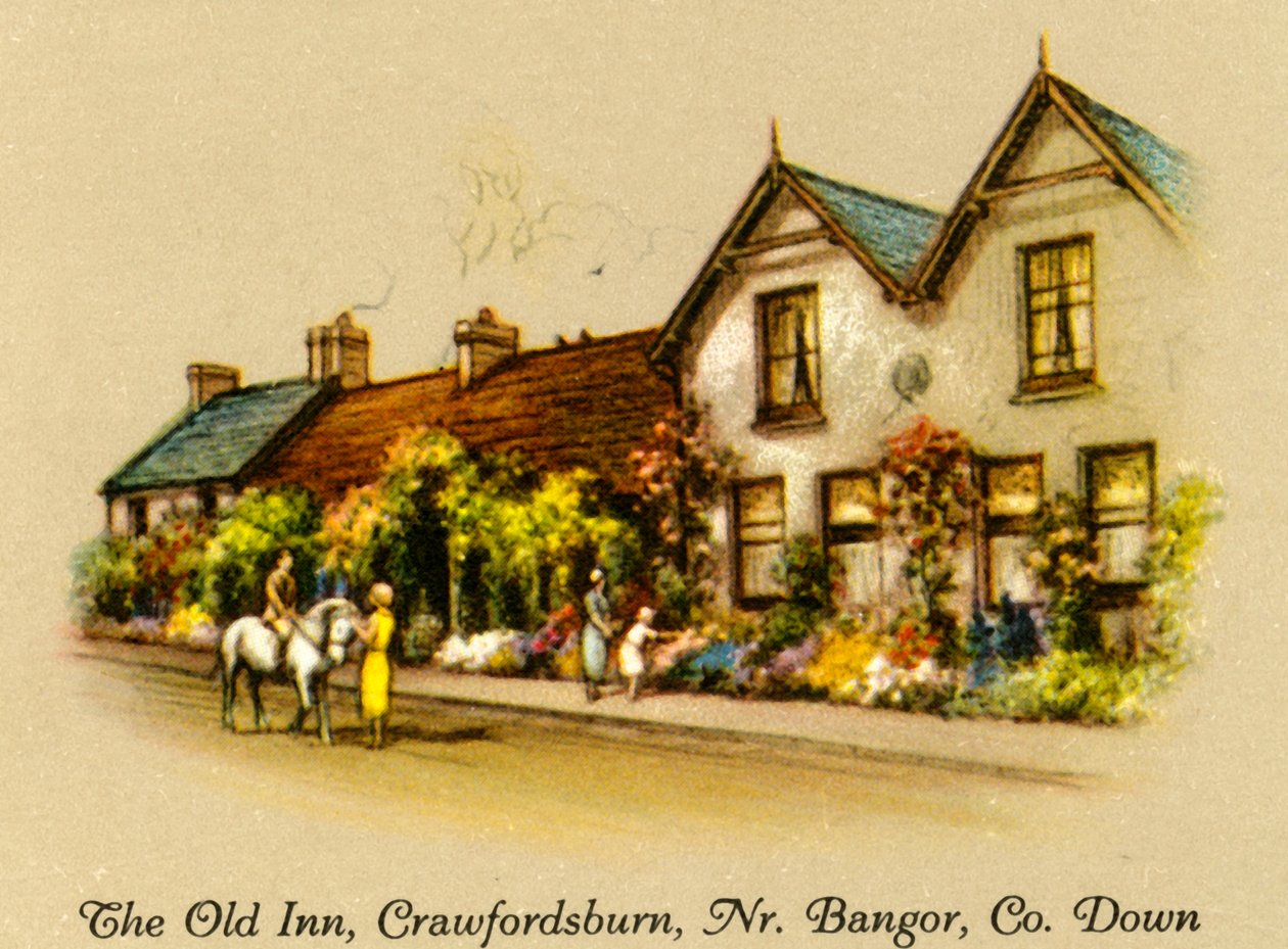 The Old Inn，Crawfordsburn，Nr。班戈（Bangor，Co. Down），1936年。 作者 不明