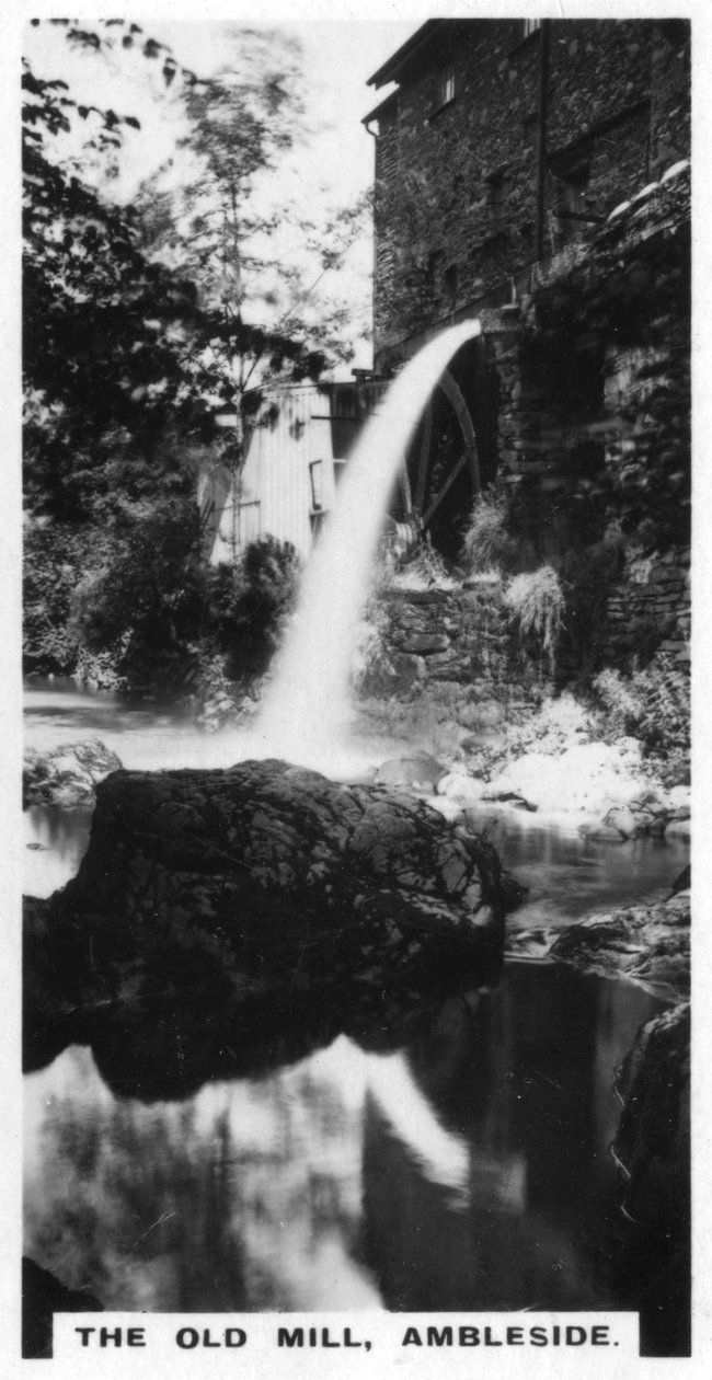 老磨坊，安布赛德，坎布里亚郡，约1920年代 作者 不明