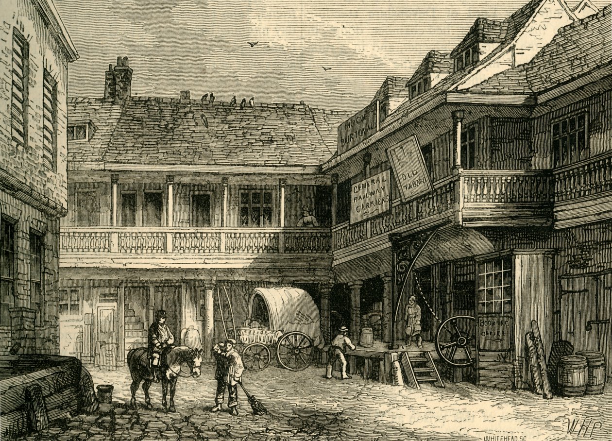 The Old Tabard Inn，建于1878年。 作者 不明