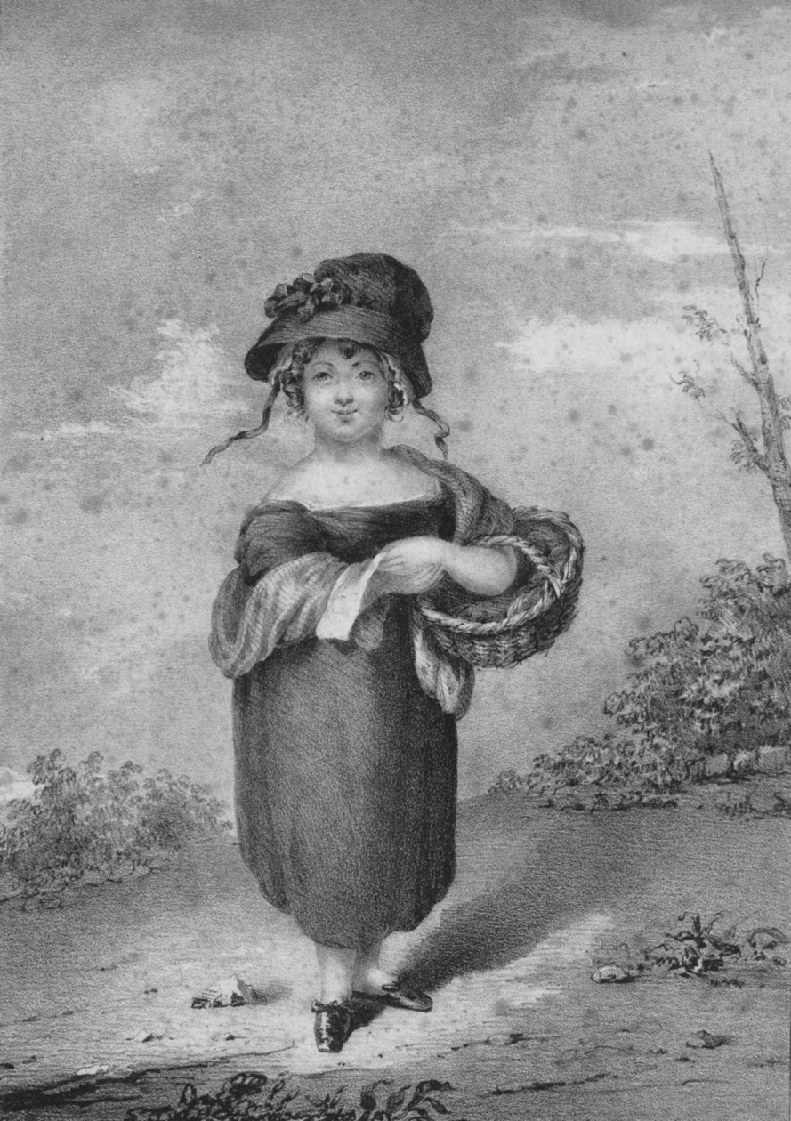 孤儿，1830年 作者 不明